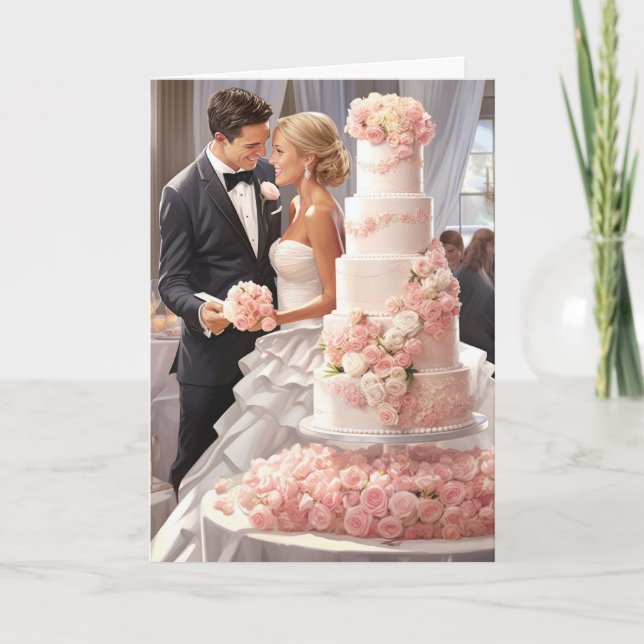 Hochzeitskarte Karte (Vorderseite)