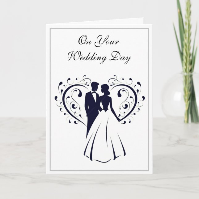 Hochzeitskarte Karte (Vorderseite)