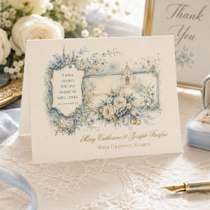 Hochzeitskarte katholisch christlich - Lied der Li Karte