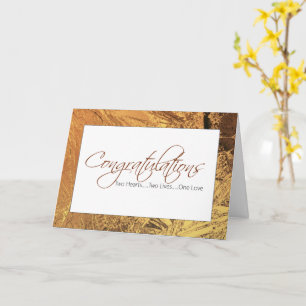 Hochzeitskarte, Liebe für Braut und Bräutigam Karte