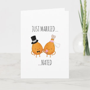 Hochzeitskarte - nur verheiratet karte