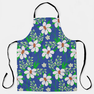 Hochzeitskarte oder Einladung mit abstrakter Blume Schürze