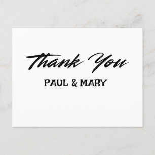 Hochzeitskarte Postkarte