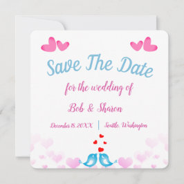 Hochzeitskarte Save The Date