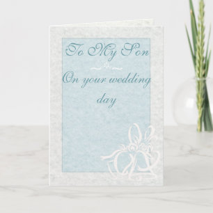 Hochzeitskarte "zu meinem Sohn" Karte