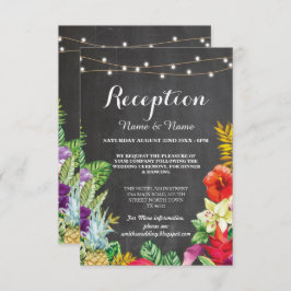 Hochzeitskarten Aloha Luau Tropical Einladung