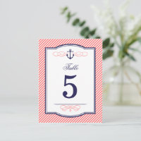 Hochzeitskarten der Marine und der Korallen für di