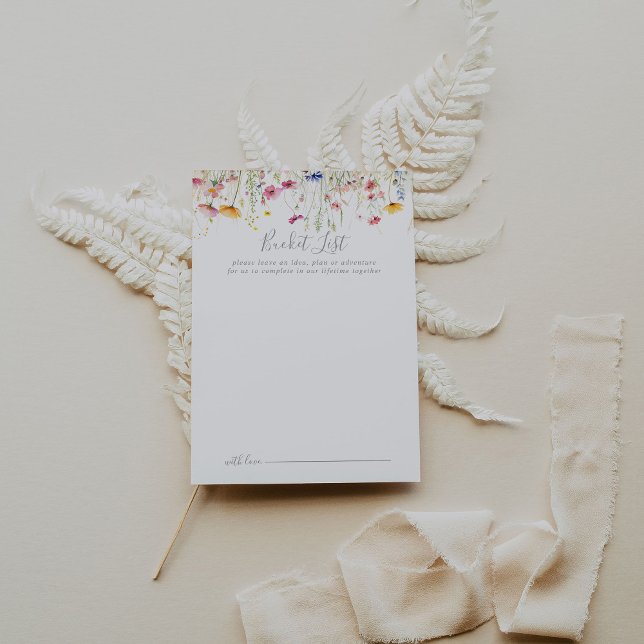 Hochzeitskarten der Meadow-Wildblume Postkarte (Von Creator hochgeladen)