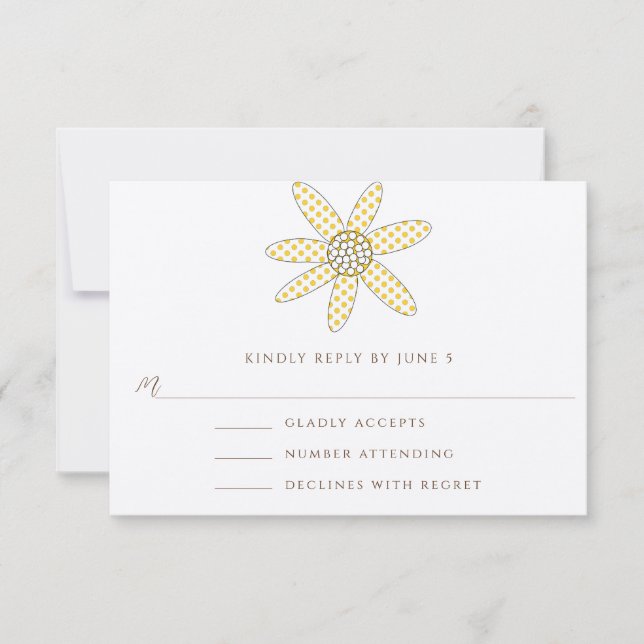 Hochzeitskarten der Whimsical Blume Tree RSVP Karte (Vorderseite)