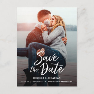 Hochzeitskarten Foto Save the Date Postkarten   bi