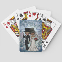 Hochzeitskarten für Braut und Groom