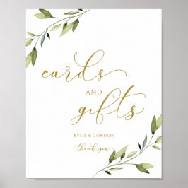 Hochzeitskarten und Geschenke Grüne Weintrauben Go Poster