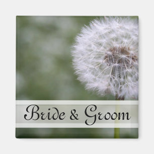 Hochzeitskarten und Geschenke mit Wildblumen Magnet