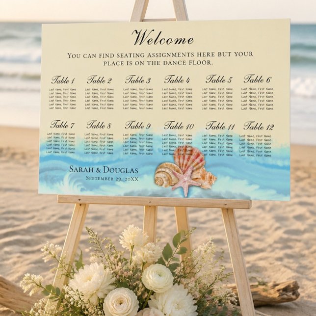 Hochzeitskartentafel Poster (Von Creator hochgeladen)