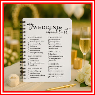 Hochzeitskassettenplaner Modernes Elegantes Planer