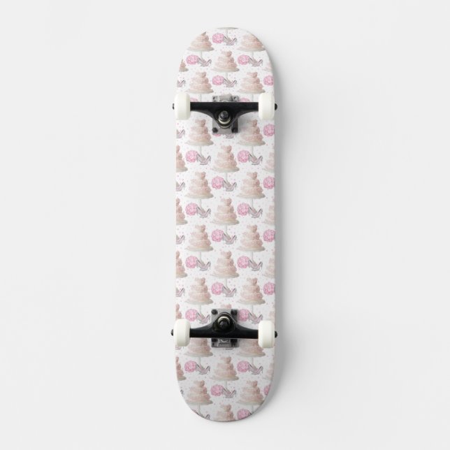 Hochzeitskateboard Skateboard (Vorderseite)