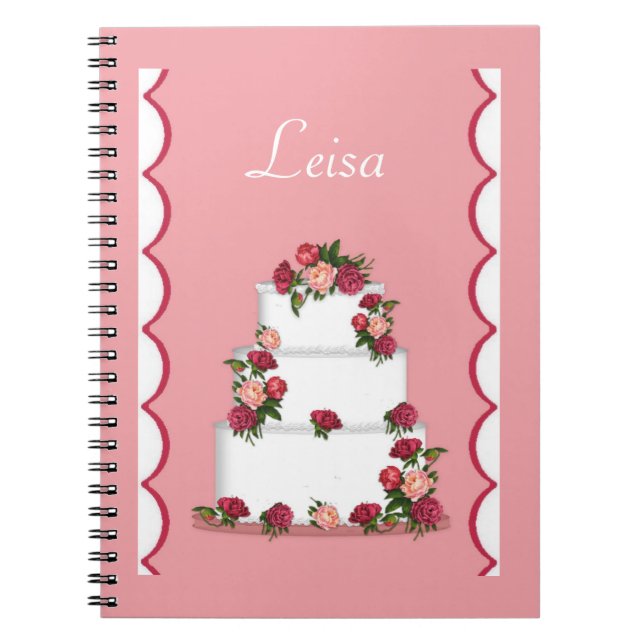 HochzeitskeckenNotebook Notizblock (Vorderseite)