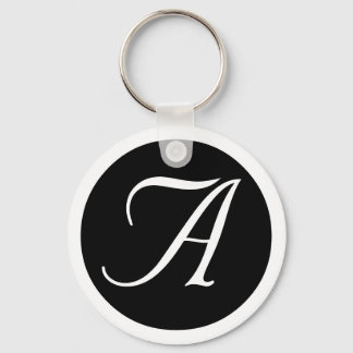 Hochzeitsketten, Jeden Anlaß-Monogramm-Schwarzschl Schlüsselanhänger