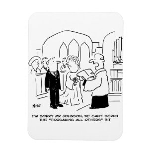 Hochzeitskirche Gottesdienst Vikar kann Ehegelübde Magnet