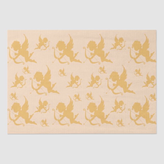 Hochzeitskirschen in Gold Seidenpapier (Vorderseite)
