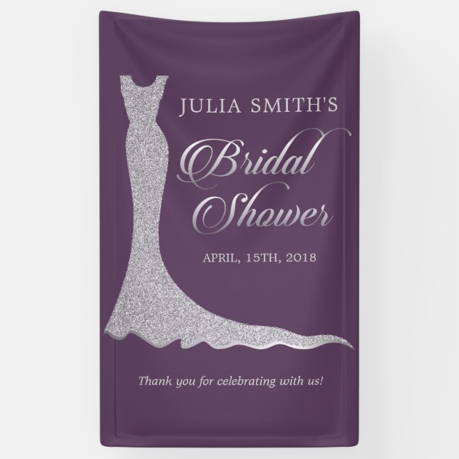 Hochzeitskleid Banner (Vertikal)