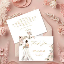 Hochzeitskleid Brünettes florales Brautparty Gown
