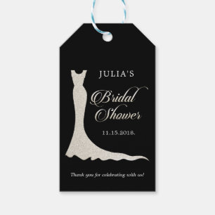 Hochzeitskleid Geschenkanhänger