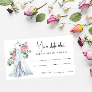 Hochzeitskleid - Ideen für die Verabredung Brautpa Begleitkarte