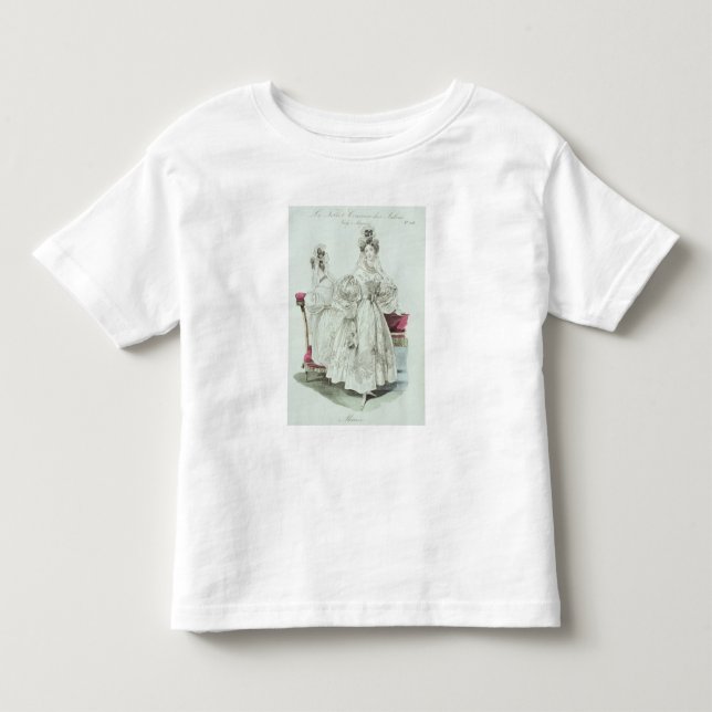 Hochzeitskleid, "Le Follet Courrier Salons" Kleinkind T-shirt (Vorderseite)