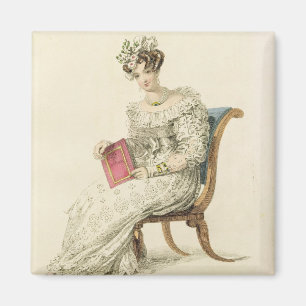 Hochzeitskleid, Modegeck von Ackermanns Repo Magnet