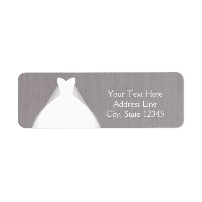 Hochzeitskleid Modernes Glamour Brautparty Grau (Vorne)