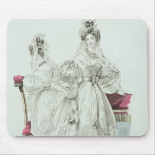 Hochzeitskleid, "Salons Le Follet Courrier Mousepad
