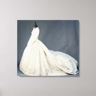 Hochzeitskleid von Katharine Worsley Leinwanddruck