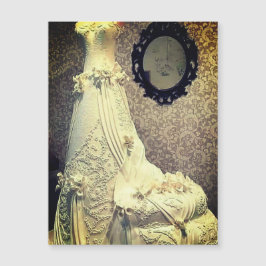 Hochzeitskleidung Magneteinladung