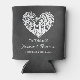 Hochzeitskollektion mit Hangherz Dosenkühler