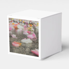 Hochzeitskonfetti Rose Blütenschachtel Geschenkschachtel