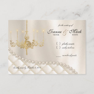Hochzeitskronleuchter RSVP-Kartenbeleuchtung Elfen Einladung