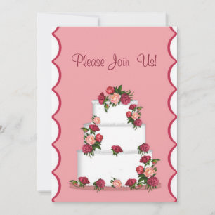 Hochzeitskuchen Einladung