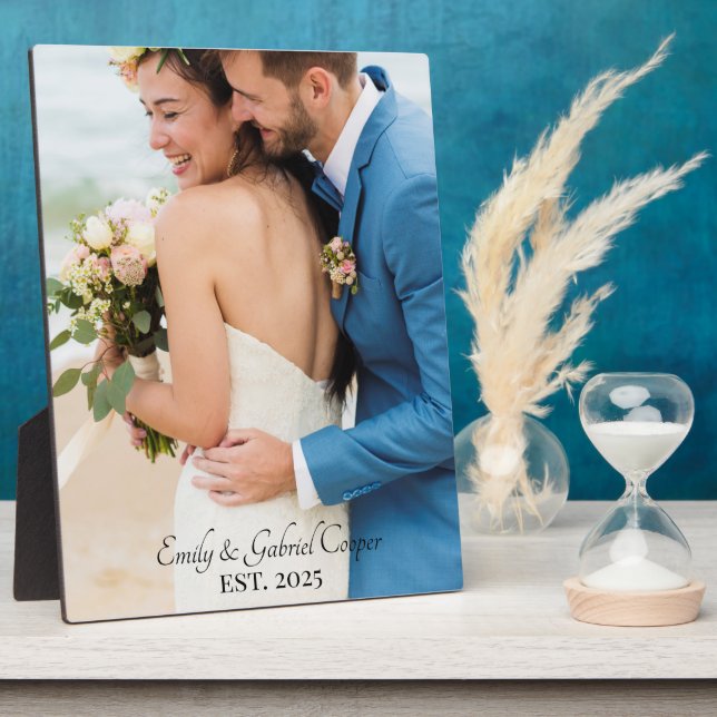 Hochzeitskunststoff-Foto Fotoplatte (Seite)