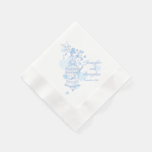 Hochzeitslittschuhe Serviette