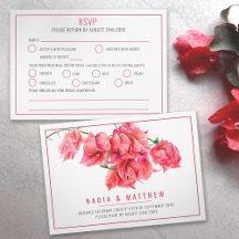 Hochzeitsmahl in Bougainvillea