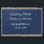 Hochzeitsmatte aus Himmelsblau in den Gastgeschenk Decke<br><div class="desc">Gestaltung</div>