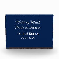 Hochzeitsmatte aus Himmelsblau in den Gastgeschenk