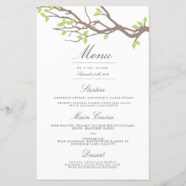 Hochzeitsmenü am Abend