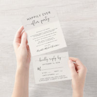 Hochzeitsmenü Auswahl Creme