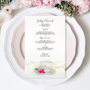Hochzeitsmenü für Blumenkohl und Rosengarten