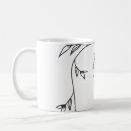 Hochzeitsmonogramm Klassischer Kaffeebecher Kaffeetasse