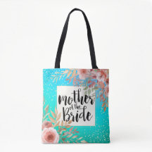 Hochzeitsmutter der Braut Rosa Aquamarines Gold