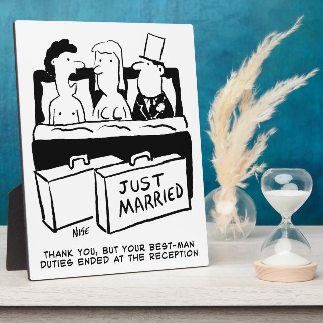 Hochzeitsnacht für Braut und Groom Fotoplatte (Seite)