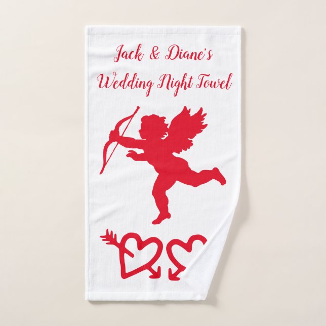 Hochzeitsnacht-Honeymoon-Säuberung Handtuch (Handtuch)
